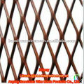 Red stainless steel expanded metal fence with high quality and competitive price in store